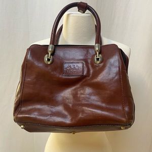 Vintage Valentina big leather bag